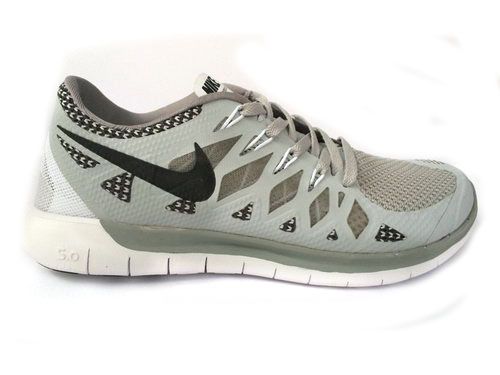 Nike Free 5.0 Run 2014 Grey White Running Shoe Norway